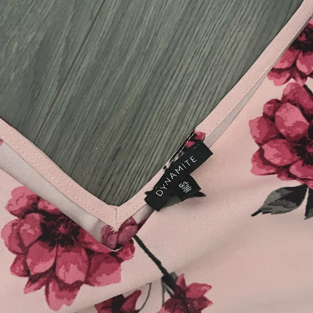 Dynamite Cream Pink Camisole - Picture 2 of 2